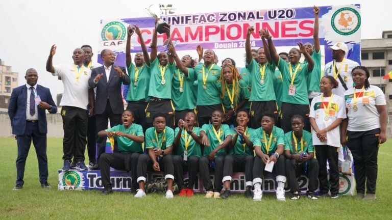 TOURNOI UNIFFAC U-20 : LES LIONNES CHAMPIONNES À DOUALA.