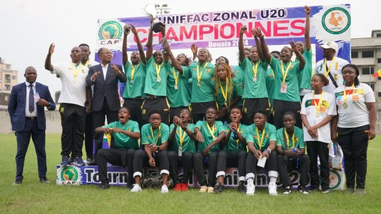 TOURNOI UNIFFAC U-20 : LES LIONNES CHAMPIONNES À DOUALA.